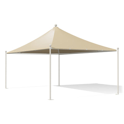 Gazebo 4x6 Airone New a punta con sfere