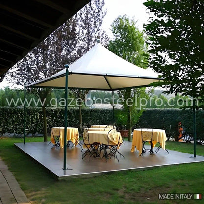 Gazebo 4x6 MT. AIRONE NEW - Gazebo Steel Pro