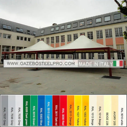 Gazebo 5x10 AIRONE MAX PESANTE - Gazebo Steel Pro