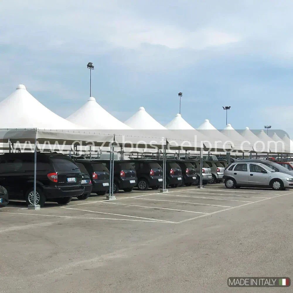 Gazebo 5x5 MT. AIRONE CORALLO - Gazebo Steel Pro