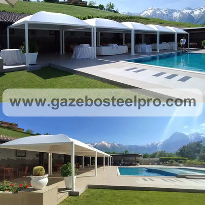 Gazebo 5x6 - CICOGNA MIDDLE - Gazebo Steel Pro