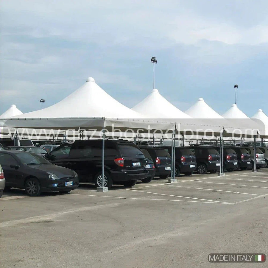 Gazebo 5x6 MT. AIRONE CORALLO - Gazebo Steel Pro
