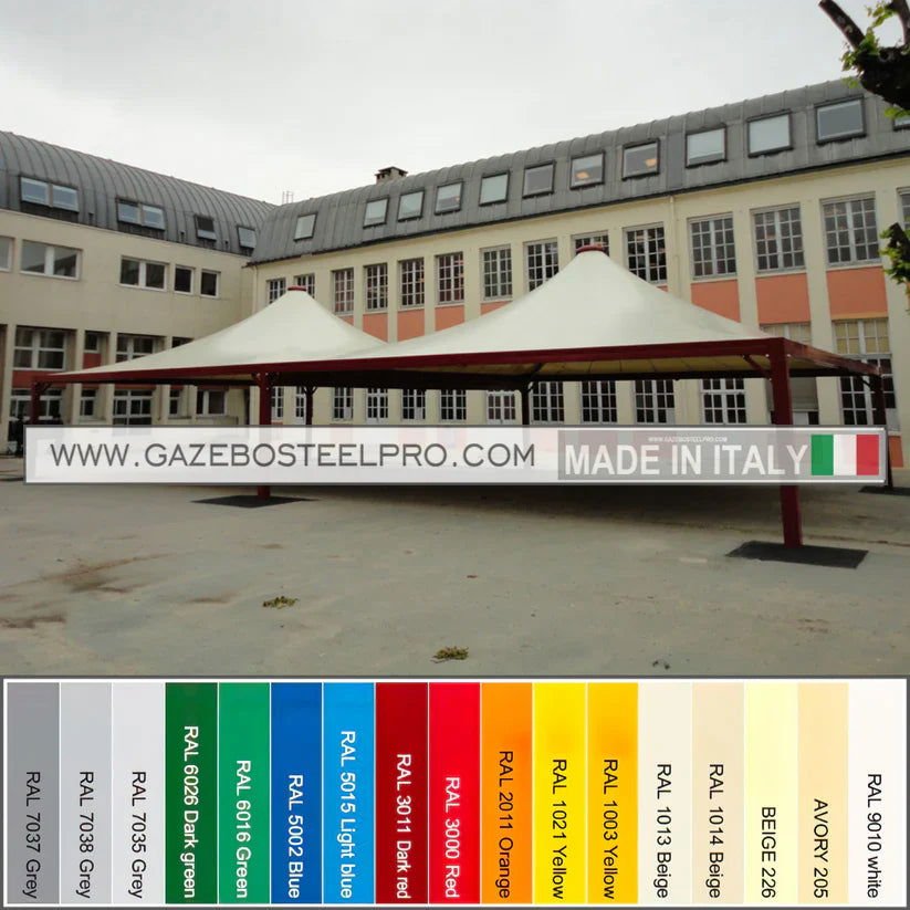 Gazebo 5x8 AIRONE MAX PESANTE - Gazebo Steel Pro