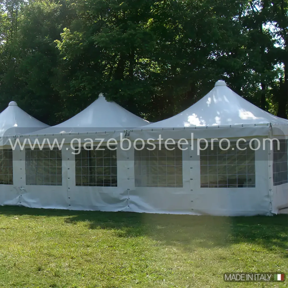 Gazebo AIRONE CORALLO - Gazebo Steel Pro #