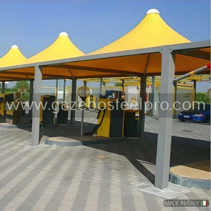 Gazebo 6x7 MT - AIRONE MAX LEGGERO - Gazebo Steel Pro #