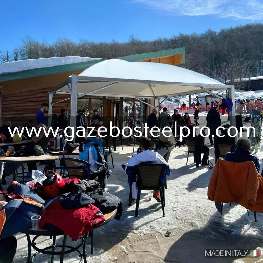 Gazebo CICOGNA MAX LEGGERO - Gazebo Steel Pro #