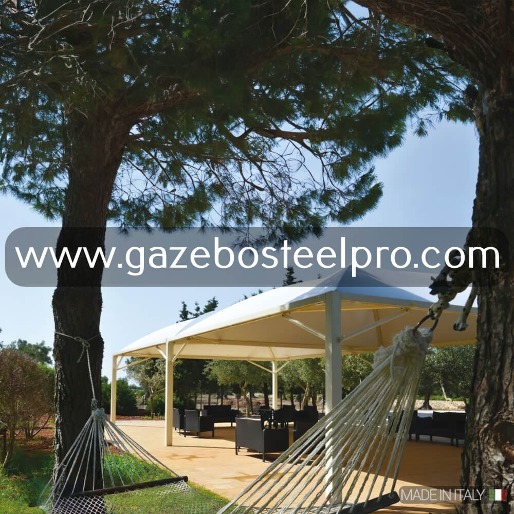 Gazebo CICOGNA MAX LEGGERO - Gazebo Steel Pro #