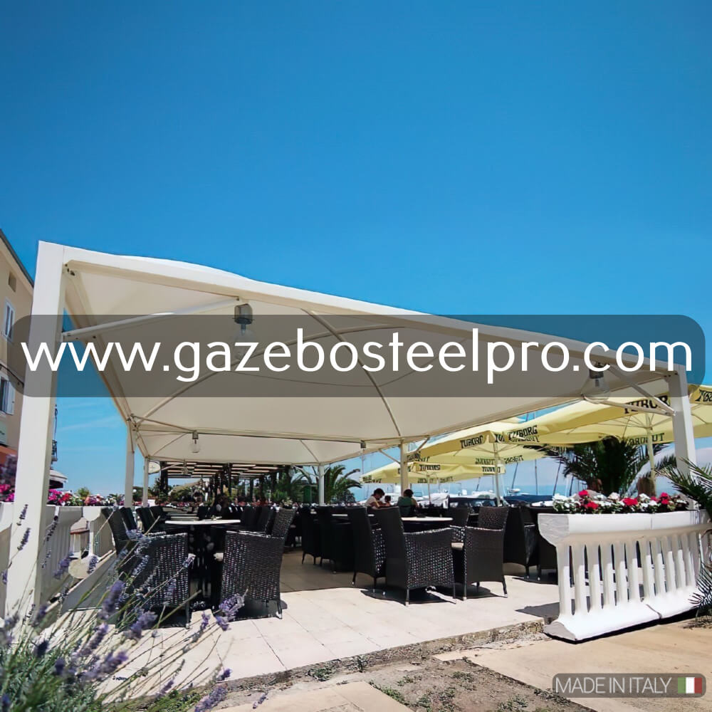 Gazebo CICOGNA MAX LEGGERO - Gazebo Steel Pro #