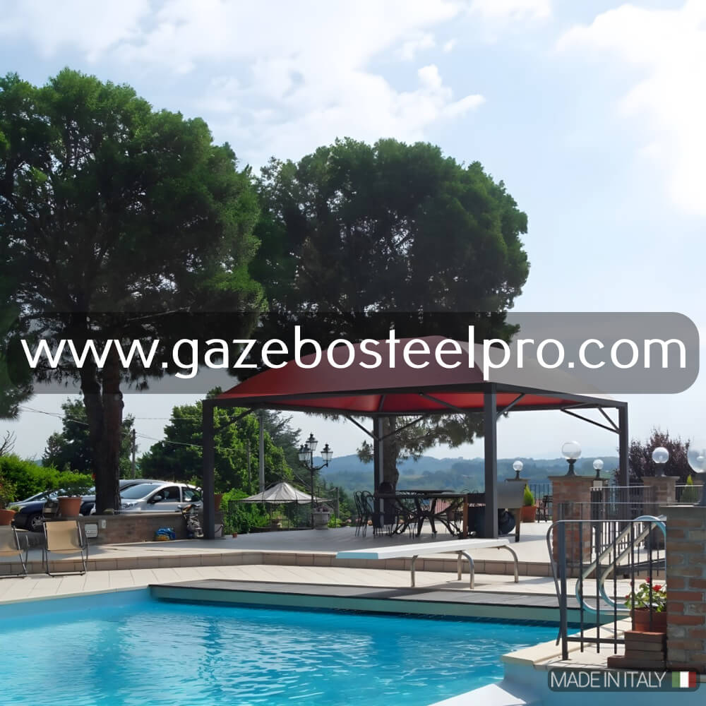 Gazebo CICOGNA MAX LEGGERO - Gazebo Steel Pro