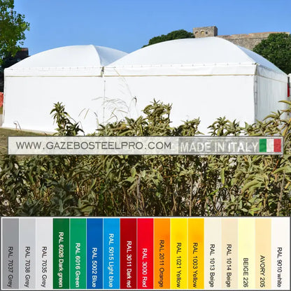 Gazebo 3X3 - GEMMA QUADRO - Gazebo Steel Pro #