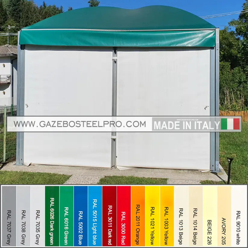 Gazebo 3X3 - GEMMA QUADRO - Gazebo Steel Pro #