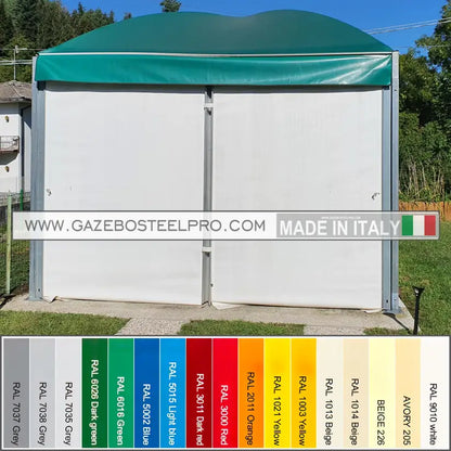 Gazebo 3X3 - GEMMA QUADRO - Gazebo Steel Pro #