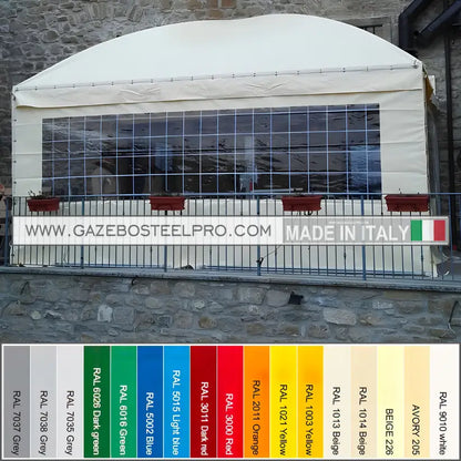 Gazebo 3X6 - GEMMA QUADRO - Gazebo Steel Pro #