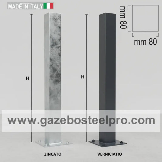 MONTANTE AGGIUNTIVO MINIMAX - Gazebo Steel Pro