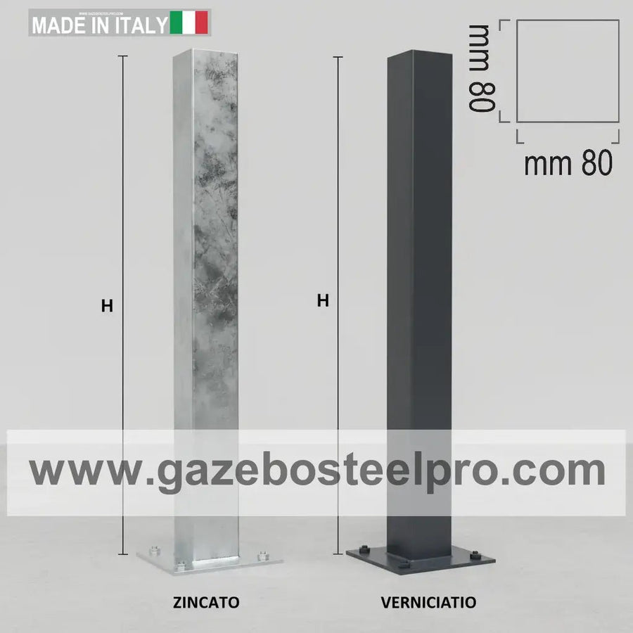 MONTANTE AGGIUNTIVO MINIMAX - Gazebo Steel Pro