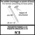 SISTEMA DI ANCORAGGIO - Gazebo Steel Pro
