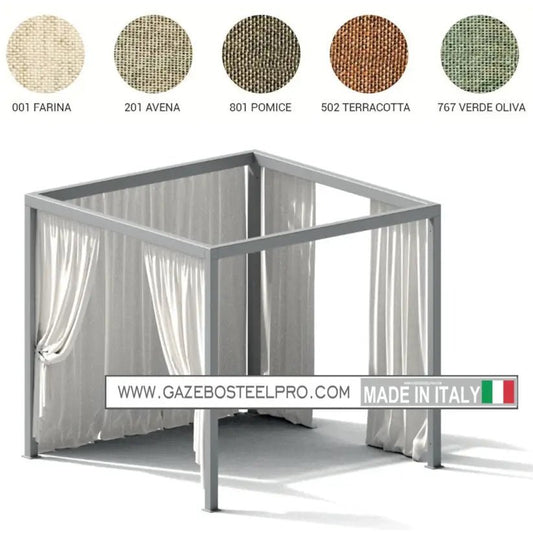 Tenda in tessuto acrilico - Gazebo Steel Pro