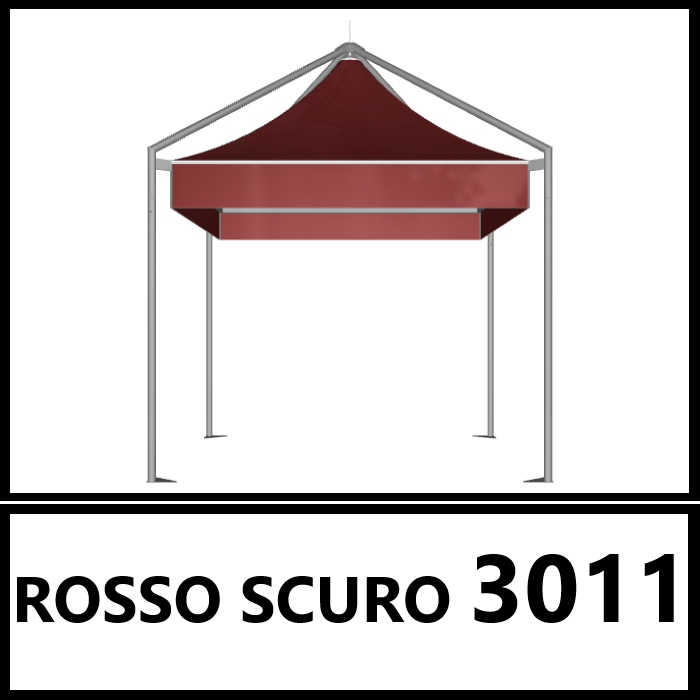 COLORE TETTO PVC PAGODA SYSTEM - Gazebo Steel Pro #