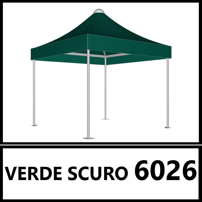 COLORE TETTO PVC AIRONE SYSTEM - Gazebo Steel Pro #