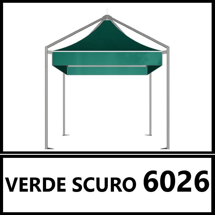 COLORE TETTO PVC PAGODA SYSTEM - Gazebo Steel Pro #