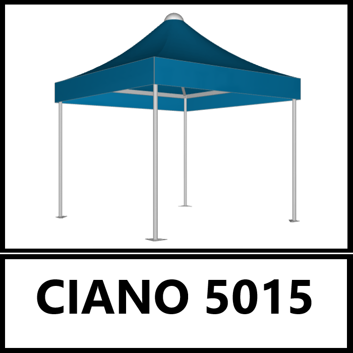 COLORE TETTO PVC AIRONE SYSTEM - Gazebo Steel Pro #