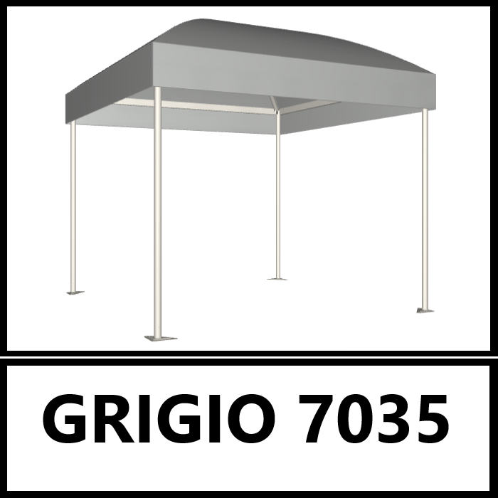 COLORE TETTO PVC CICOGNA SYSTEM - Gazebo Steel Pro #