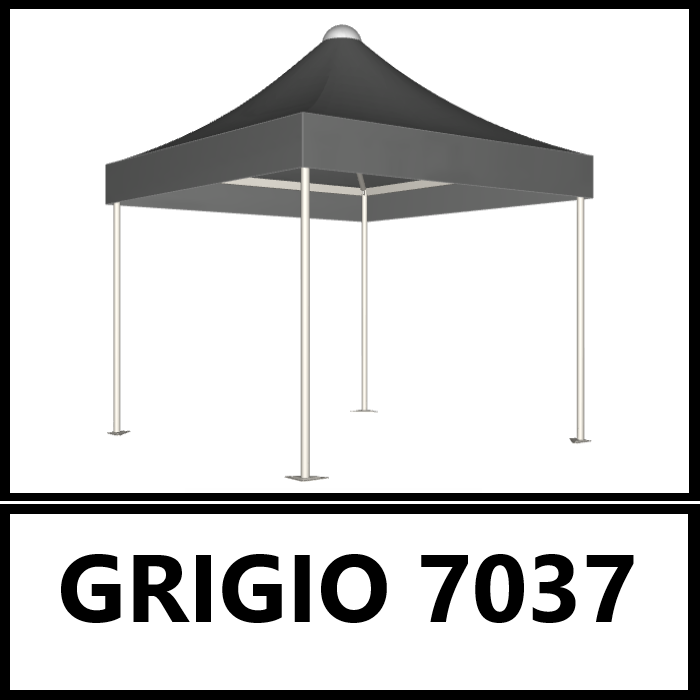 COLORE TETTO PVC AIRONE SYSTEM - Gazebo Steel Pro #