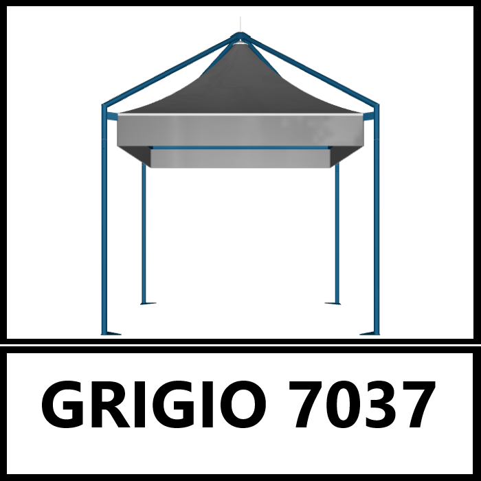 COLORE TETTO PVC PAGODA SYSTEM - Gazebo Steel Pro #