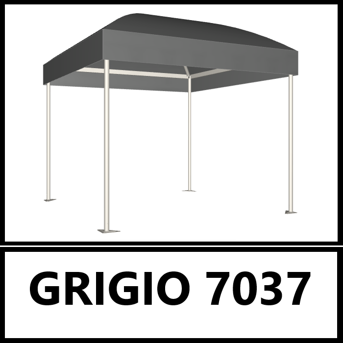 COLORE TETTO PVC CICOGNA SYSTEM - Gazebo Steel Pro #