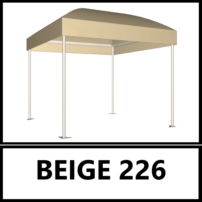 COLORE TETTO PVC CICOGNA SYSTEM - Gazebo Steel Pro #