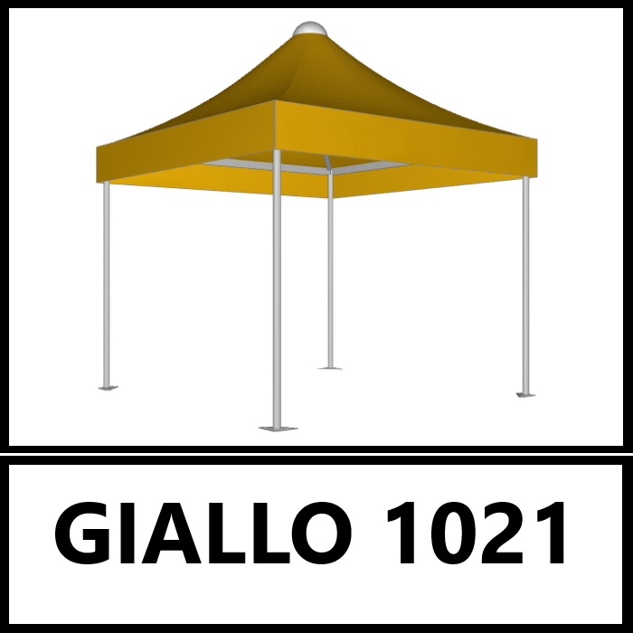 COLORE TETTO PVC AIRONE SYSTEM - Gazebo Steel Pro #