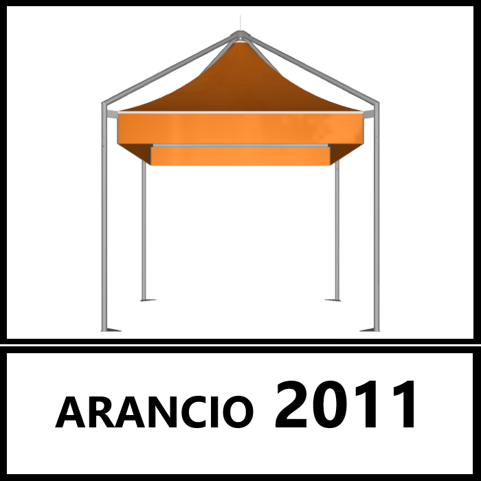 COLORE TETTO PVC PAGODA SYSTEM - Gazebo Steel Pro #