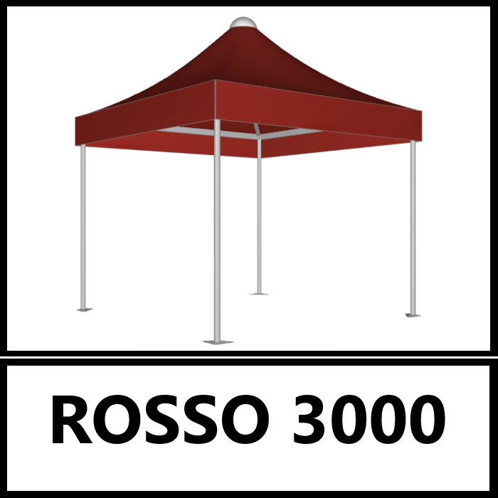 COLORE TETTO PVC AIRONE SYSTEM - Gazebo Steel Pro #