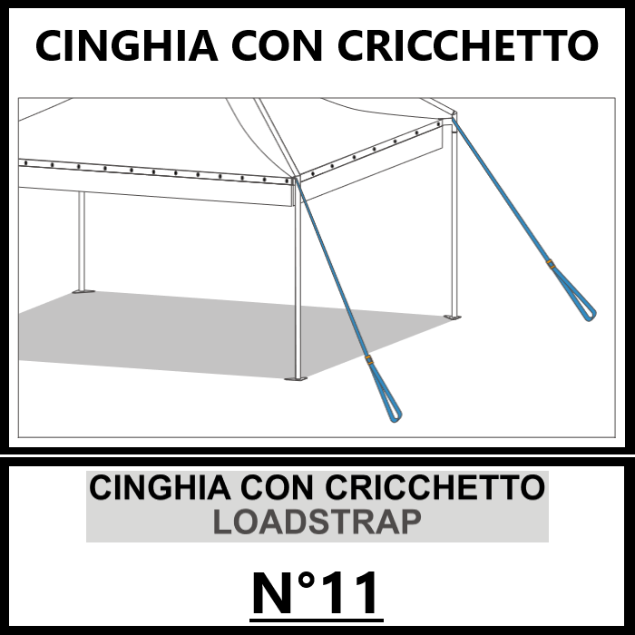 SISTEMA DI ANCORAGGIO - Gazebo Steel Pro #