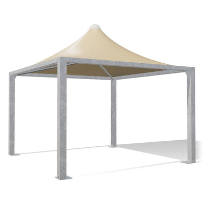 Gazebo 4x4 Airone Max Leggero con tetto a punta