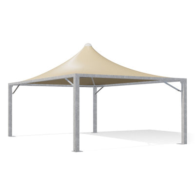 Gazebo 5x7 Airone Max Leggero con tetto a punta
