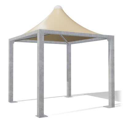 Gazebo 3x3 Airone Max Leggero con tetto a punta