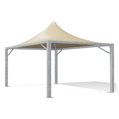 Gazebo 4x6 Airone Max Leggero con tetto a punta