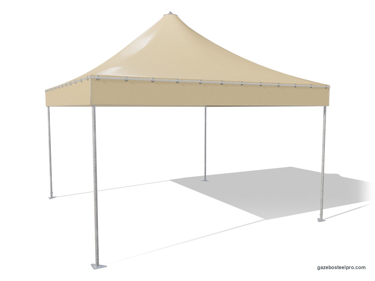 Gazebo 4x4 Corallo Light con montanti tondi Ø40