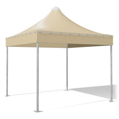 Gazebo 3x3 Airone Corallo con il tetto a punta