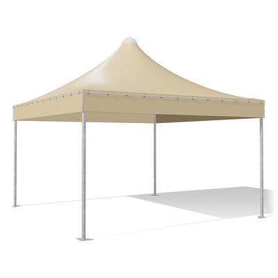 Gazebo 4x4 Airone Corallo con il tetto a punta