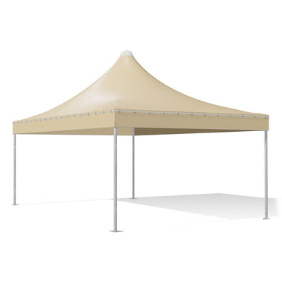 Gazebo 4x6 Airone Corallo con il tetto a punta