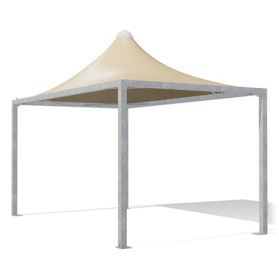 Gazebo 3x5 Airone Middle con tetto a punta