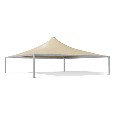 Gazebo 12x12 Airone Max Pesante con tetto a punta