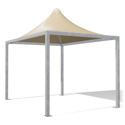 Gazebo 3x4 Airone Middle con tetto a punta