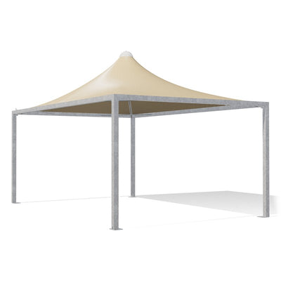 Gazebo 4x6 Airone Middle con tetto a punta