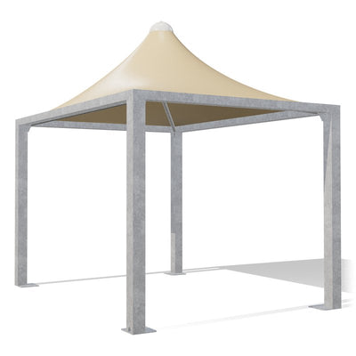 Gazebo 3x4 Airone Max Leggero con tetto a punta
